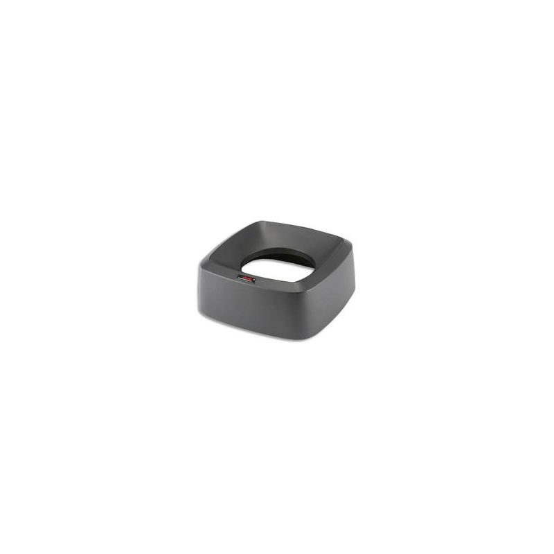 VILEDA Couvercle carré pour collecteur Iris Square - Diamètre 39 cm, hauteur 15 cm coloris Noir