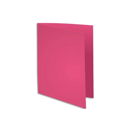 EXACOMPTA Paquet de 100 sous-chemises ROCK'S en carte 80 grammes coloris Rose