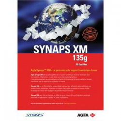 INAPA Boîte de 50 feuilles papier synthétique polyester Blanc SYNAPS XM A4 135g