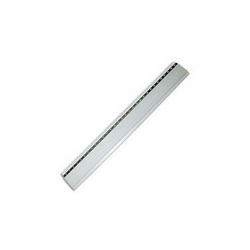 WONDAY Règle de découpe aluminium anodisée 30 cm. Barre antidérapante