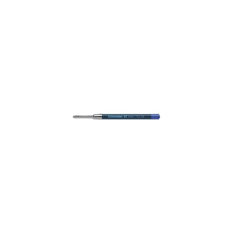 SCHNEIDER Recharge bille slider 755 XB - Encre viscoglide Bleu
