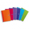 OXFORD My Color Cahier reliure intégrale A4 100pages 5x5 -Couvertures polypro assorties