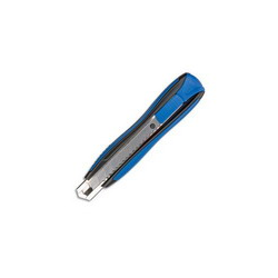 MAPED Cutter metal et plastique lame 18mm autobloquante Zenoa Sensitiv Bleu 086110