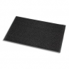 PAPERFLOW Tapis d'accueil en microfibre et PP. Coloris Gris. Dim. 90 x 150 cm, épaisseur 8 mm