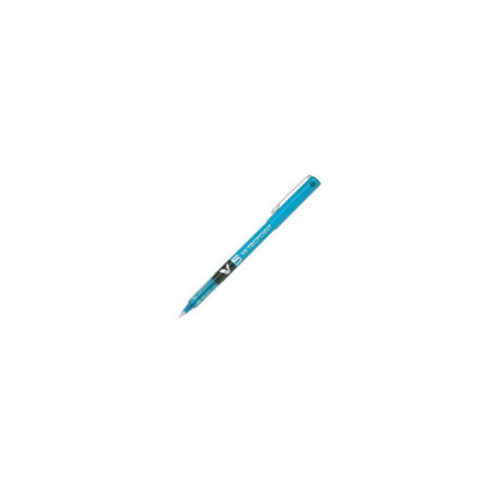 PILOT Stylo Roller pointe tubulaire 0,5 mm encre liquide Turquoise HI-TECPOINT BX-V5