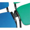 Liaison métallique pour chaises de conférence Iso, une liaison pour deux chaises