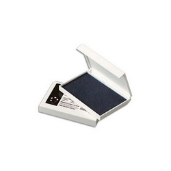 Tampon encreur réencrable ABS, pour timbre caoutchouc ou résine L11 x P7 cm encre Noir
