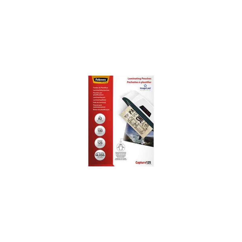 FELLOWES Pack de 100 pochettes Imagelast A3 125 microns 5307506
