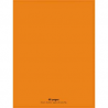 NEUTRE Cahier piqûre 48 pages 90g Seyès 24x32 Couverture polypro orange