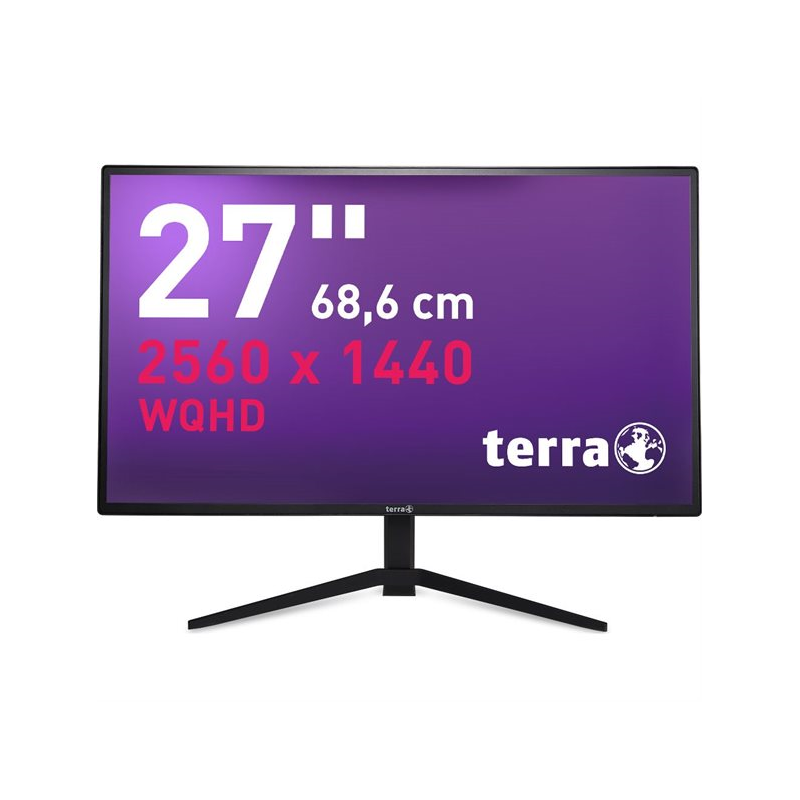 TERRA LED 2764W noir DP/HDMI/HDR GREENLINE PLUS