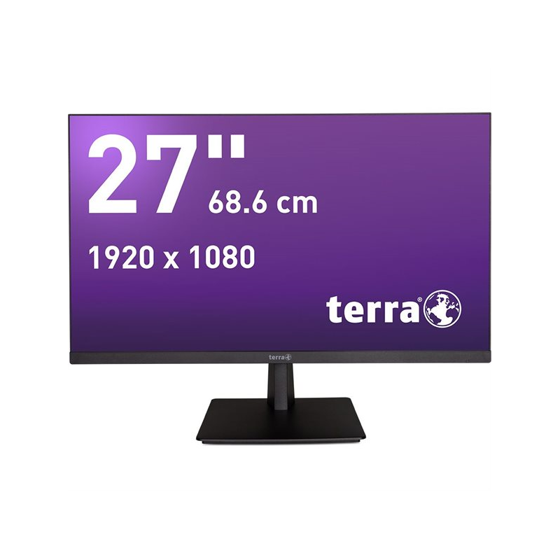 TERRA LED 2763W PV black DP/HDMI GREENLINE PLUS