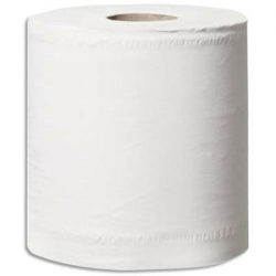 Paquet 6 bobines de papier d'essuyage Blanc 2 plis 108 m 450 Formats prédécoupés L24 x H18 cm