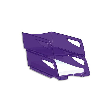 CEP Corbeille à courrier maxi Happy ultra Violet 25x10,1x34 cm