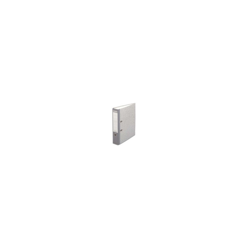 EXACOMPTA Classeur à levier en carton Gris avec perforateur dos 70mm