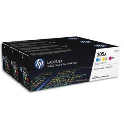 HP Tri pack couleur Laser 305A CF370AM