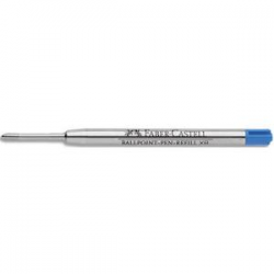 FABER CASTELL Recharge stylo bille XB bleue
