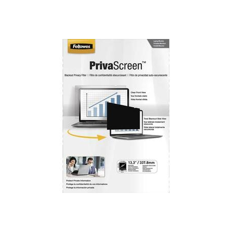 FELLOWES Filtre de confidentialité PrivaScreen 13,3'' (16/9) pour moniteur et ordi portables 4806801