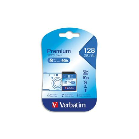 VERBATIM Carte SDXC 128Go Premium Class 10 44025