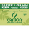 CANSON Pochette de 10 feuilles de papier dessin recyclé 160g 24x32 cm