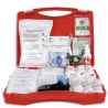 LABORATOIRES ESCULAPE Trousse premier secours BTP20 pour 10 à 20 personnes, support mural