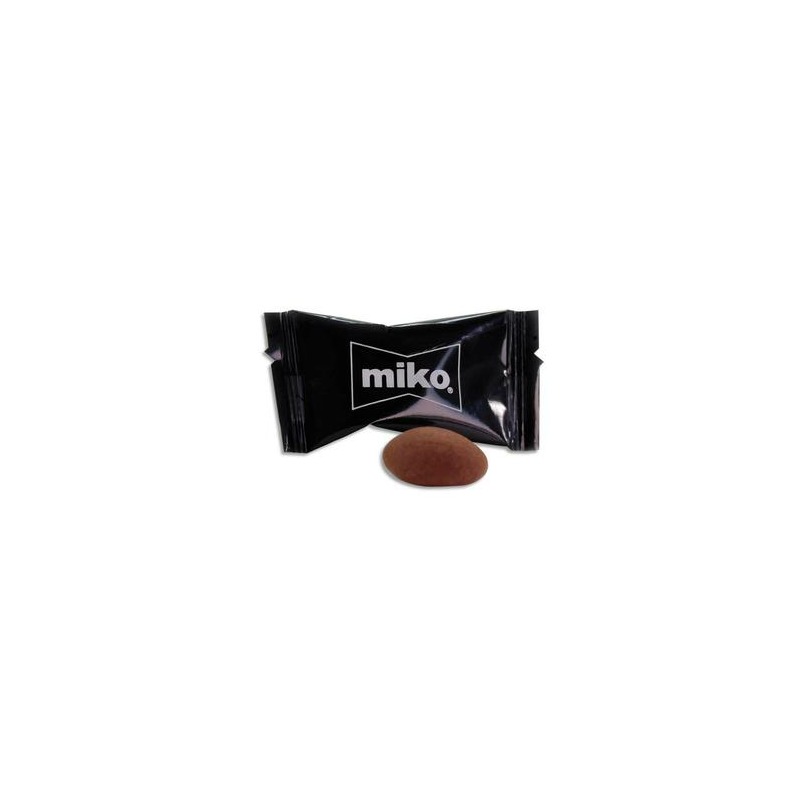 MIKO Boîte de 200 Amandines grillées, enrobées de chocolat au lait, emballées individuellement, 716g