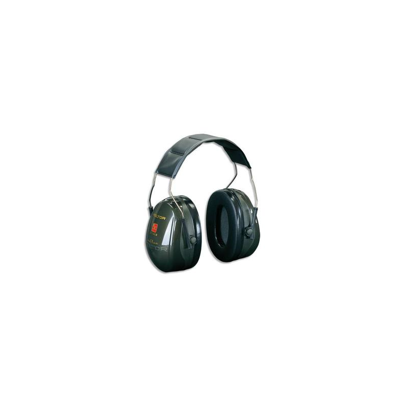 PELTOR Casque antibruit Optime II serre-tête réglable coloris Vert H52001