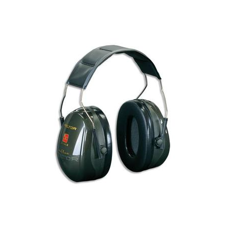 PELTOR Casque antibruit Optime II serre-tête réglable coloris Vert H52001