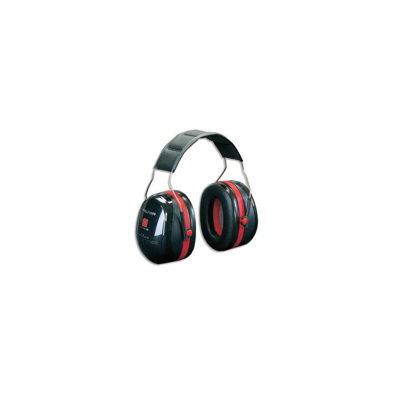 PELTOR Casque antibruit Optime III serre-tête réglable coloris Noir H54001