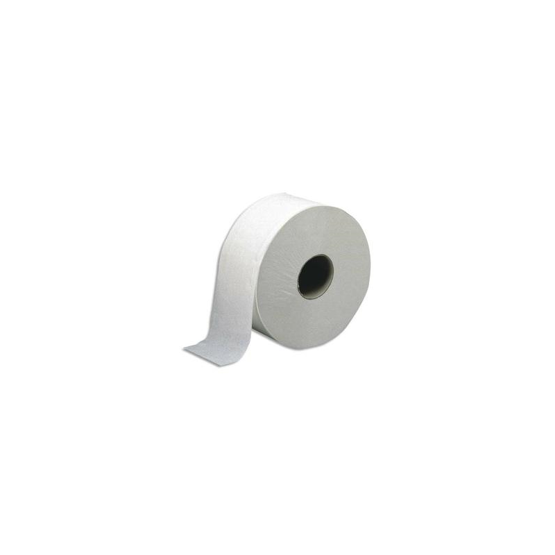 TORK Paquet de 12 rouleaux de Papier toilette Jumbo 2 plis pure cellulose, 850 formats L170m Blanc
