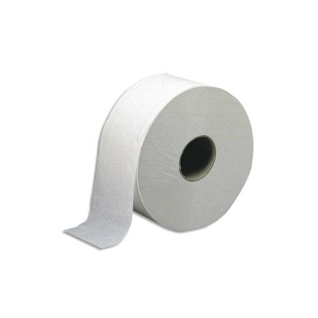 TORK Paquet de 12 rouleaux de Papier toilette Jumbo 2 plis pure cellulose, 850 formats L170m Blanc
