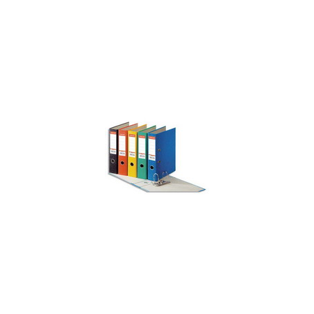 ESSELTE Classeur à levier RAINBOW en carton, dos de 8 cm, coloris assorties