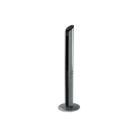 BIONAIRE Ventilateur colonne Ultra fin + télécommande 35 W 3 vitesses - L16 x H120 x P15 cm Noir graphite