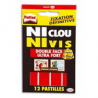 PATTEX Pochette de 10 pastilles adhésives NiClou, NiVis
