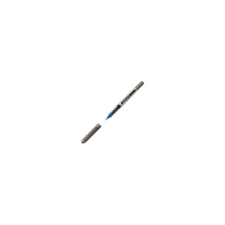 UNI-BALL Stylo Roller pointe métal fine encre liquide Bleue UNI-BALL EYE UB 157