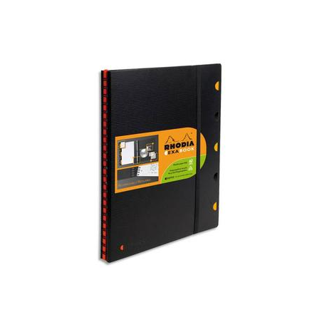RHODIA Recharge pour cahiers EXABOOK spiralé 160 pages 5x5 22,5x29,7cm