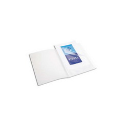 VIQUEL Protège-documents translucide A3, 40 vues/20 pochettes, couverture 7/10e, pochettes 7/100e