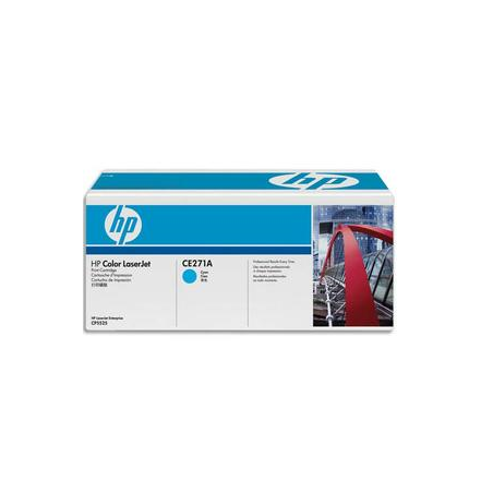 HP Cartouche Laser Cyan CE271A