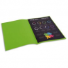 EXACOMPTA Paquet de 100 sous-chemises ROCK'S en carte 80 grammes coloris Vert clair