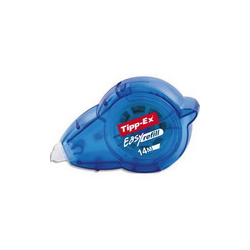 TIPP-EX Roller de correction rechargeable Easy refill 5mmx14 mètres. Application frontale