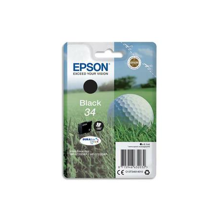 EPSON Cartouche balle de golf Jet d'encre durabrite ultra Noir C13T34614010