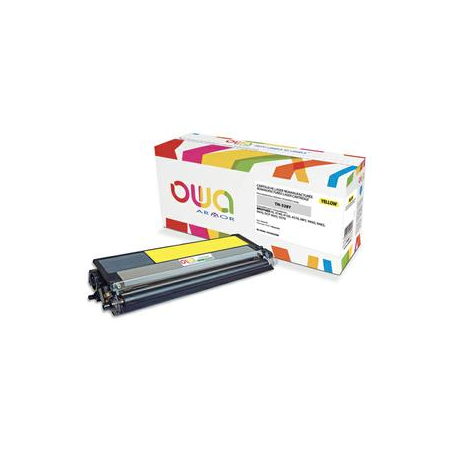 OWA Toner compatible pour BROTHER Jaune TN-328Y K15453OW