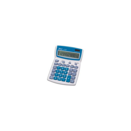 IBICO Calculatrice de bureau 12 chiffres, euro 212X IB410086