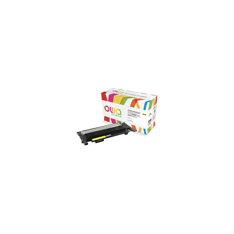 OWA Toner compatible pour SAMSUNG Jaune CLT-Y404S K16015OW