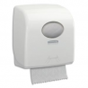 AQUARIUS Distributeur Slimroll Blanc en plastique, pour essuie-mains en rouleaux L32,4 x H29,7 x L19,2 cm