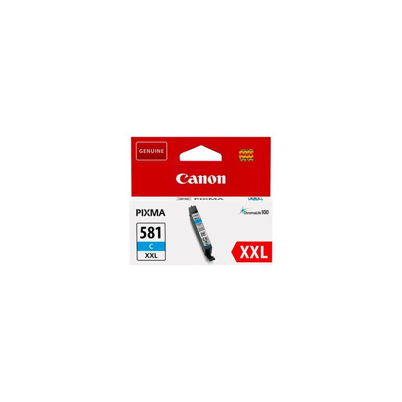 CANON Cartouche Jet d'encre 581 Cyan XXL 1995C001