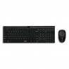 RAPOO Combo clavier et souris sans fils Noirs X8100 16397