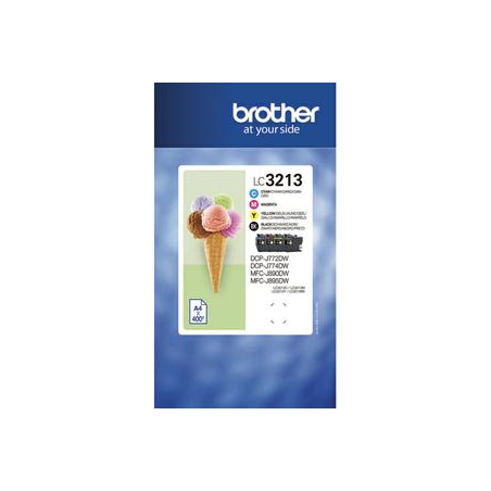 BROTHER Multipack LC 3213 4 couleurs