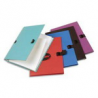 EXACOMPTA Chemise extensible 223500, recouverte de papier contrecollé coloris assortis