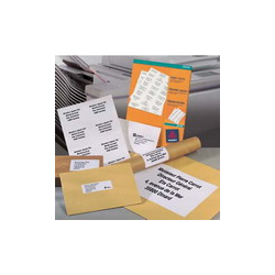 AVERY Boîte de 1600 étiquettes copieur coins carrés 105X37 Blanc DP167-100
