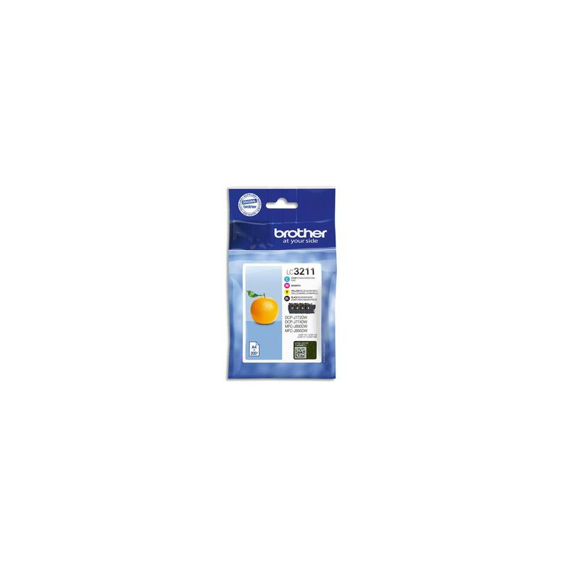 BROTHER Multipack Jet d'encre LC3211VAL